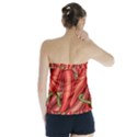 Seamless-chili-pepper-pattern Strapless Top View2