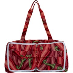 Seamless-chili-pepper-pattern Multi Function Bag by uniart180623