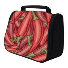 Seamless-chili-pepper-pattern Full Print Travel Pouch (small) by uniart180623