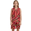 Seamless-chili-pepper-pattern Kids  Basketball Mesh Set View1