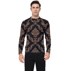 Vintage-pattern Men s Long Sleeve Rash Guard by uniart180623