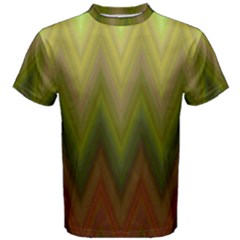 Zig Zag Chevron Classic Pattern Men s Cotton Tee