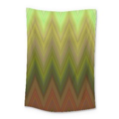 Zig Zag Chevron Classic Pattern Small Tapestry