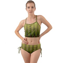 Zig Zag Chevron Classic Pattern Mini Tank Bikini Set by Celenk