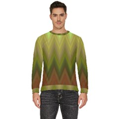 Zig Zag Chevron Classic Pattern Men s Fleece Sweatshirt