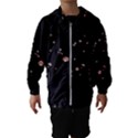 Abstract Rose Gold Glitter Background Kids  Hooded Windbreaker View1