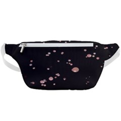 Abstract Rose Gold Glitter Background Waist Bag  by artworkshop