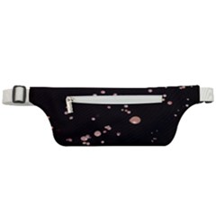 Abstract Rose Gold Glitter Background Active Waist Bag by artworkshop