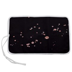 Abstract Rose Gold Glitter Background Pen Storage Case (s) by artworkshop