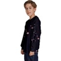 Abstract Rose Gold Glitter Background Kids  Long Sleeve Jersey View2