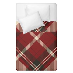 Tartan-scotland-seamless-plaid-pattern-vector-retro-background-fabric-vintage-check-color-square-geo Duvet Cover Double Side (single Size) by uniart180623