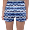 Zigzag-pattern-seamless-zig-zag-background-color Sleepwear Shorts View2