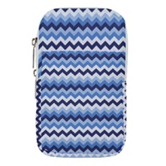 Zigzag-pattern-seamless-zig-zag-background-color Waist Pouch (large) by uniart180623