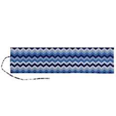 Zigzag-pattern-seamless-zig-zag-background-color Roll Up Canvas Pencil Holder (l) by uniart180623