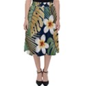 Seamless-pattern-with-tropical-strelitzia-flowers-leaves-exotic-background Classic Midi Skirt View1