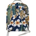 Seamless-pattern-with-tropical-strelitzia-flowers-leaves-exotic-background Double Compartment Backpack View3