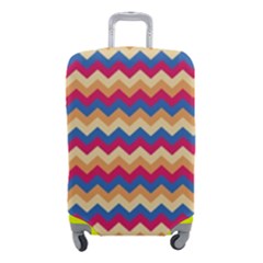 Zigzag-pattern-seamless-zig-zag-background-color Luggage Cover (small) by uniart180623