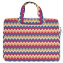 Zigzag-pattern-seamless-zig-zag-background-color MacBook Pro 16  Double Pocket Laptop Bag  View1