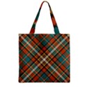 Tartan-scotland-seamless-plaid-pattern-vector-retro-background-fabric-vintage-check-color-square-geo Zipper Grocery Tote Bag View2