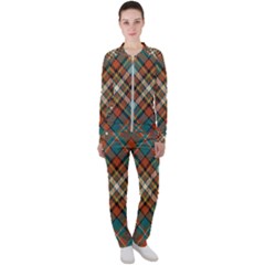 Tartan-scotland-seamless-plaid-pattern-vector-retro-background-fabric-vintage-check-color-square-geo Casual Jacket And Pants Set by uniart180623