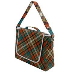 Tartan-scotland-seamless-plaid-pattern-vector-retro-background-fabric-vintage-check-color-square-geo Box Up Messenger Bag by uniart180623