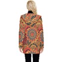 Bright-seamless-pattern-with-paisley-mehndi-elements-hand-drawn-wallpaper-with-floral-traditional Button Up Hooded Coat  View2