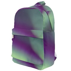 Aurora Stars Sky Mountains Snow Aurora Borealis Classic Backpack by uniart180623