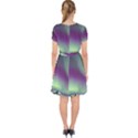 Aurora Stars Sky Mountains Snow Aurora Borealis Adorable in Chiffon Dress View2