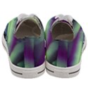 Aurora Stars Sky Mountains Snow Aurora Borealis Men s Low Top Canvas Sneakers View4