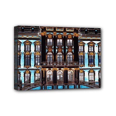 Catherine-s-palace-st-petersburg Mini Canvas 7  X 5  (stretched) by uniart180623