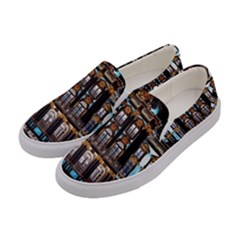 Catherine-s-palace-st-petersburg Women s Canvas Slip Ons by uniart180623