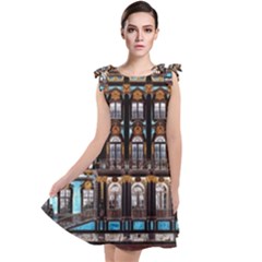 Catherine-s-palace-st-petersburg Tie Up Tunic Dress by uniart180623