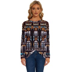 Catherine-s-palace-st-petersburg Long Sleeve Crew Neck Pullover Top by uniart180623