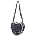 New York City Nyc Pattern Heart Shoulder Bag View1