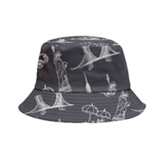 New York City Nyc Pattern Bucket Hat by uniart180623