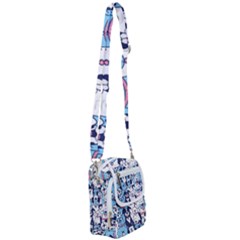 Dogs Seamless Pattern Shoulder Strap Belt Bag by uniart180623