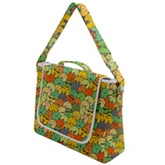 Seamless Pattern With Doodle Bunny Box Up Messenger Bag by uniart180623