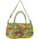 Seamless Pattern With Doodle Bunny Removable Strap Handbag View1