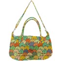 Seamless Pattern With Doodle Bunny Removable Strap Handbag View2