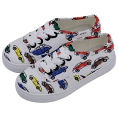 Cars-pattern Kids  Classic Low Top Sneakers