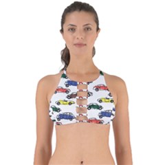 Cars-pattern Perfectly Cut Out Bikini Top by uniart180623