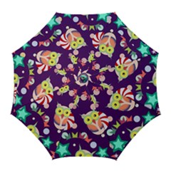 Owl-pattern-background Golf Umbrellas