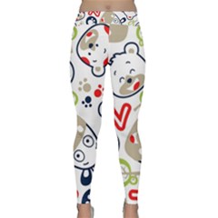 Animals-pattern Classic Yoga Leggings by uniart180623