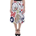 Animals-pattern Classic Midi Skirt View1