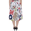 Animals-pattern Classic Midi Skirt View2