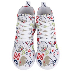 Animals-pattern Women s Lightweight High Top Sneakers by uniart180623