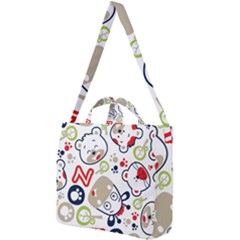 Animals-pattern Square Shoulder Tote Bag