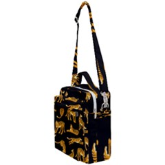 Seamless-exotic-pattern-with-tigers Crossbody Day Bag by uniart180623