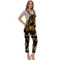 Seamless-exotic-pattern-with-tigers Women s Pinafore Overalls Jumpsuit View3