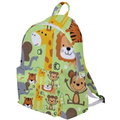 Seamless-pattern-vector-with-animals-wildlife-cartoon The Plain Backpack